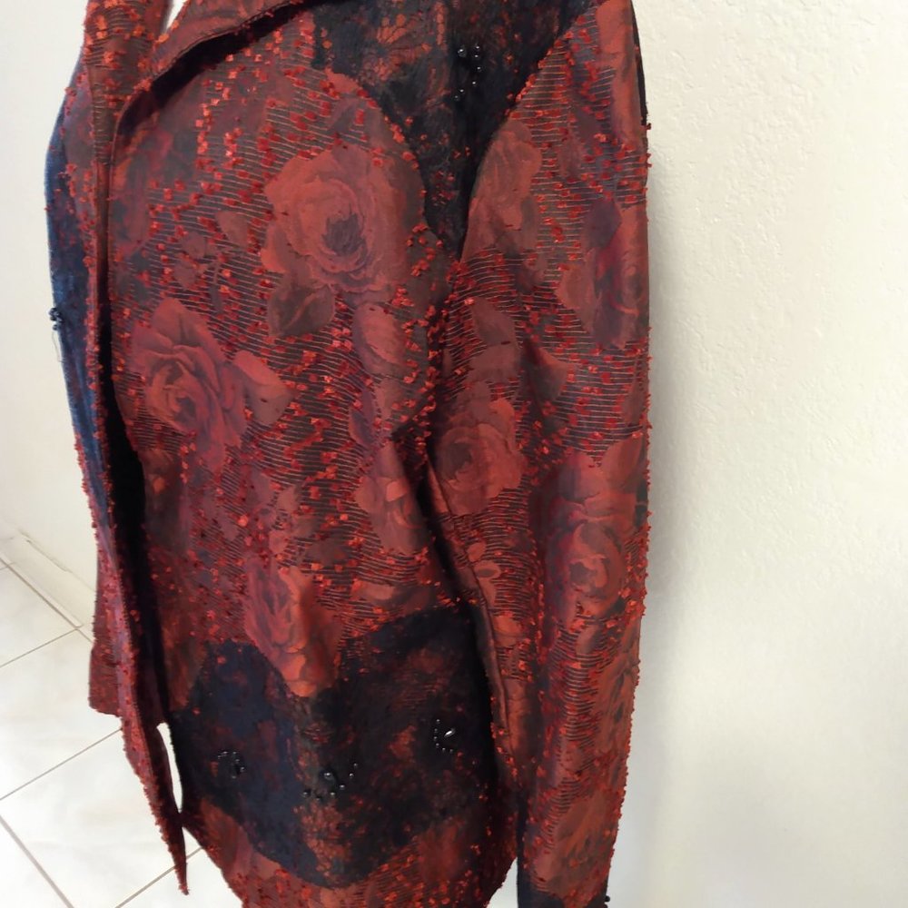 Coldwater Creek Red/Burgundy Jacket